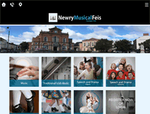 Tablet Screenshot of newrymusicalfeis.com